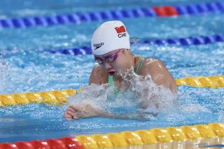 游泳蛙泳:中国选手创造新记录 游泳蛙泳:中国选手创造新记录