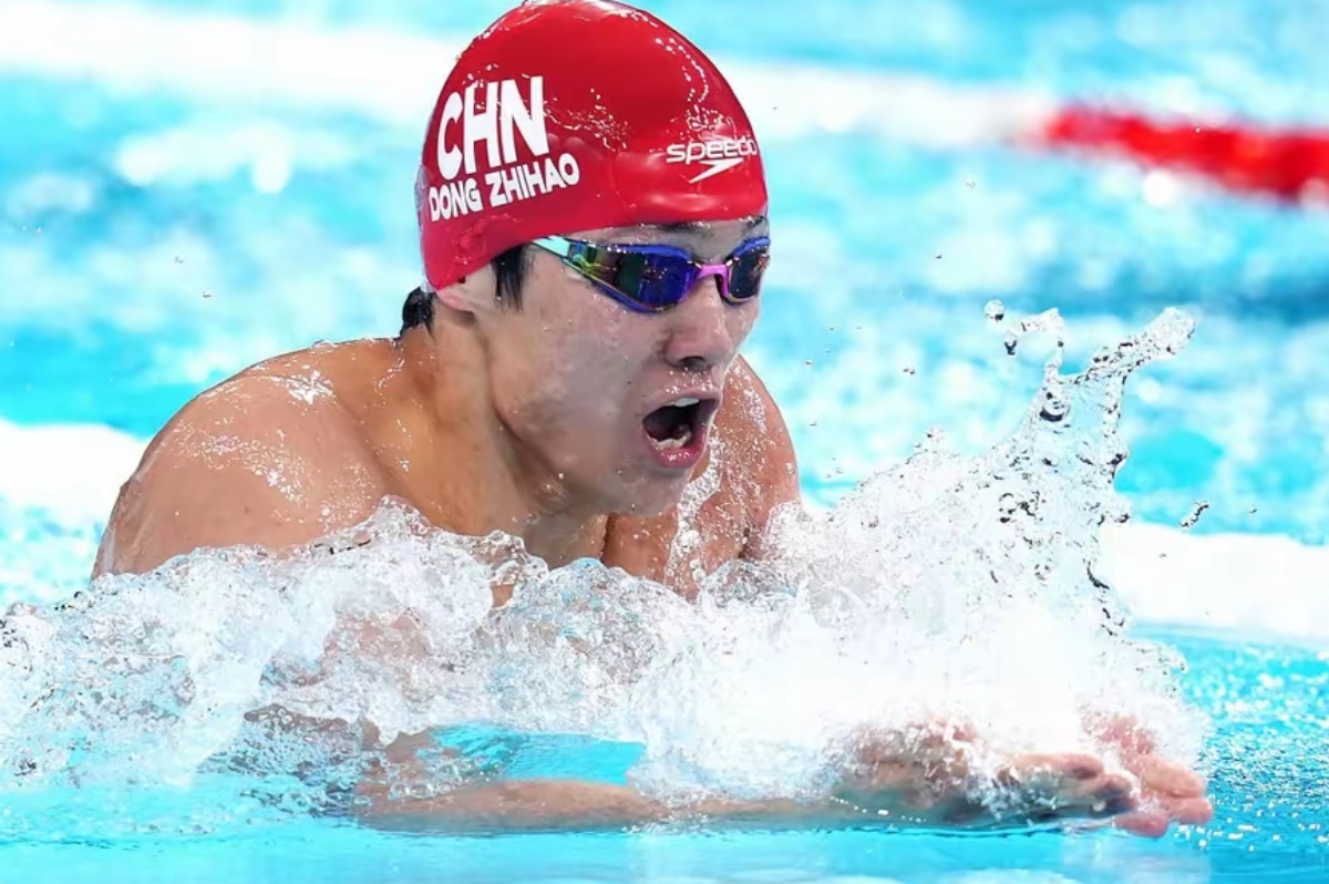 游泳蛙泳:中国选手创造新记录 游泳蛙泳:中国选手创造新记录